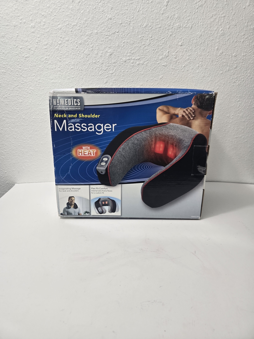 HoMedics Neck and Shoulder Massager - Gray with Black and Red Trim
